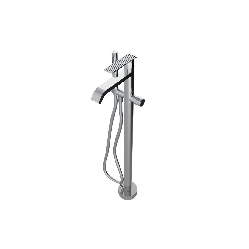 Miscelatore monocomando per vasca freestanding Ios Treemme