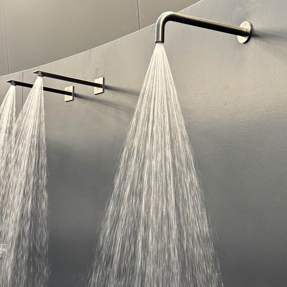 Soffione a parete Watertube Treemme