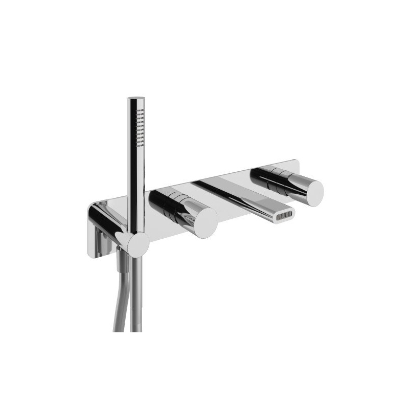 Miscelatore monocomando vasca/doccia da incasso Nanotech Treemme