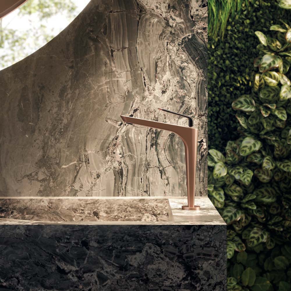 Miscelatore lavabo in versione alta Senza scarico O'Rama Newform