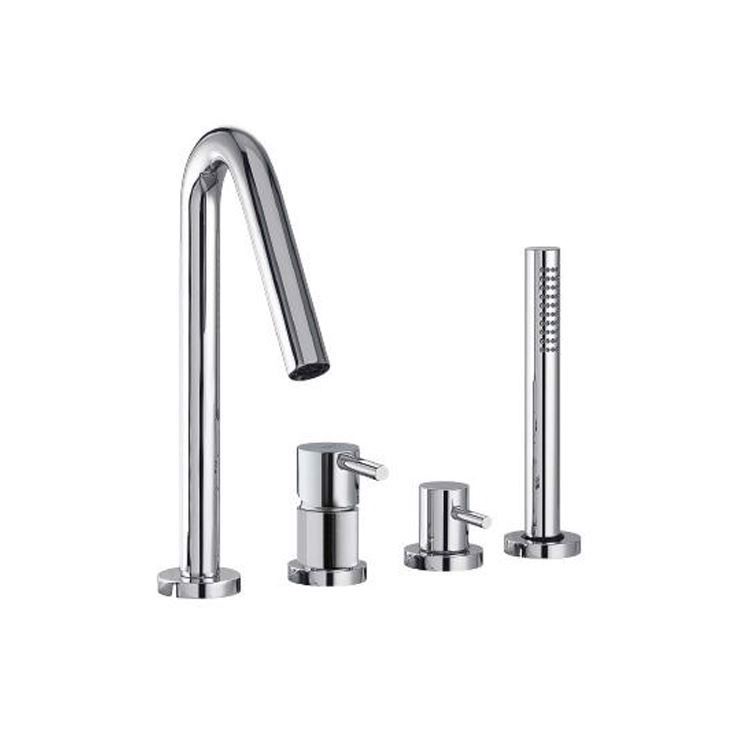 Batteria bordo vasca X-change_mono Treemme