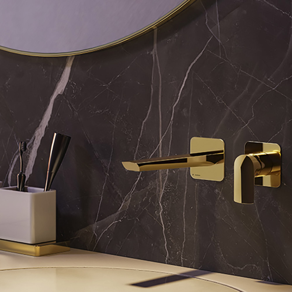 Gruppo Miscelatore a Parete senza scarico Delta Zero Newform