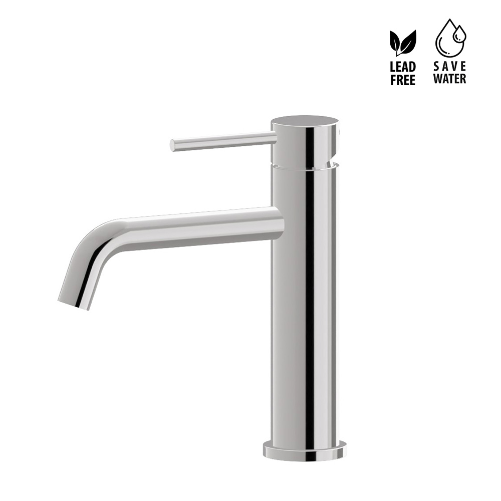 Miscelatore per lavabo con o senza scarico e bocca prolungata Collezione XT by Newform