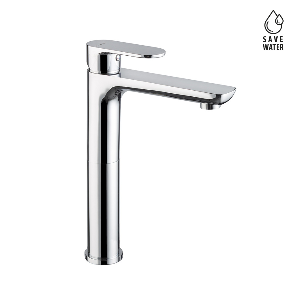 Miscelatore versione alta per lavabo con o senza scarico Extro by Newform