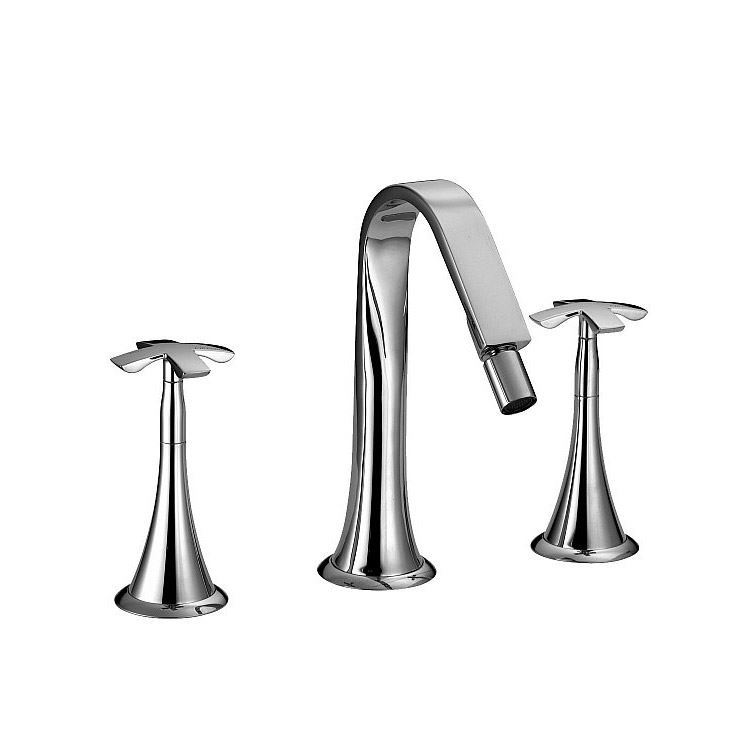 Rubinetto bidet 3 fori Lucrezia Frattini