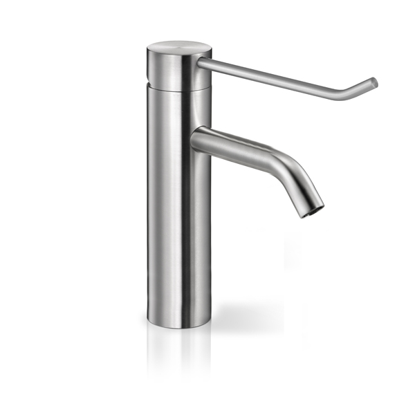 Miscelatore lavabo da piano con leva clinica Linki