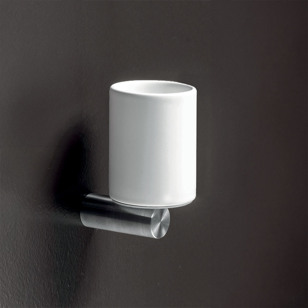 Bicchiere a parete in ceramica collezione MEDAL by OML