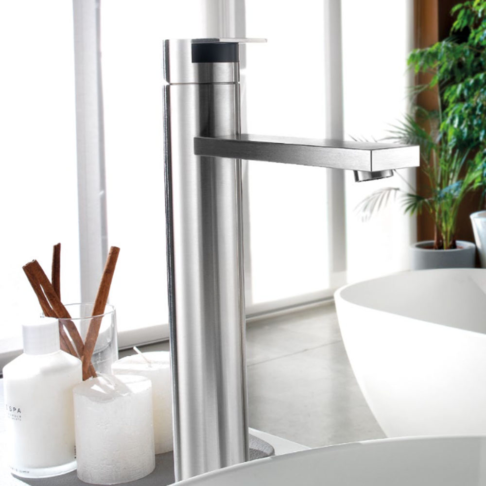 Miscelatore lavabo alto da piano Tek by Linki