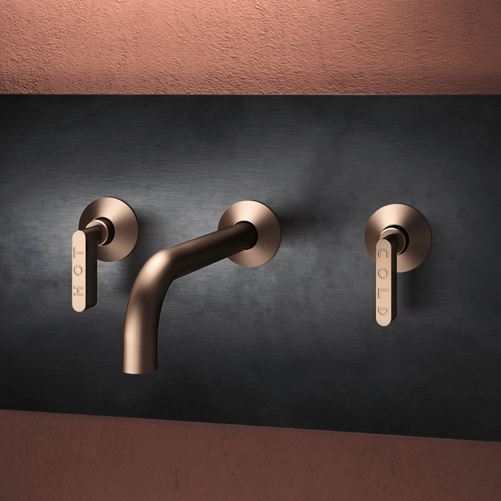 Rubinetto a incasso a muro Koè by Geda