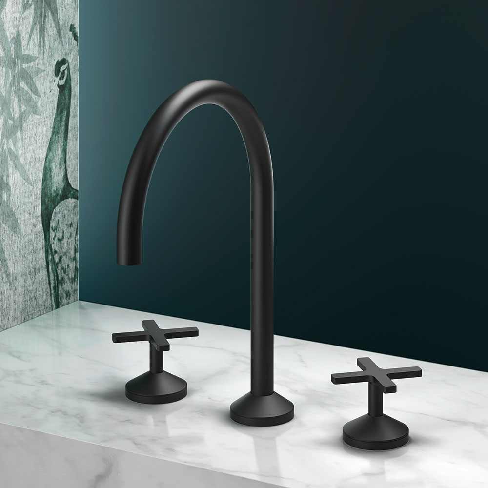 Set miscelatore lavabo 3 fori Hugò by Geda