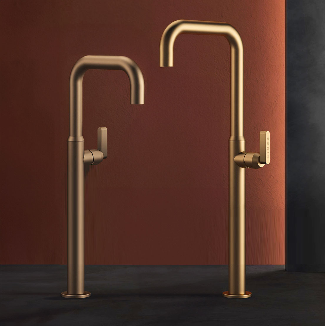 Miscelatore Lavabo Rialzato Alto Koè by Geda