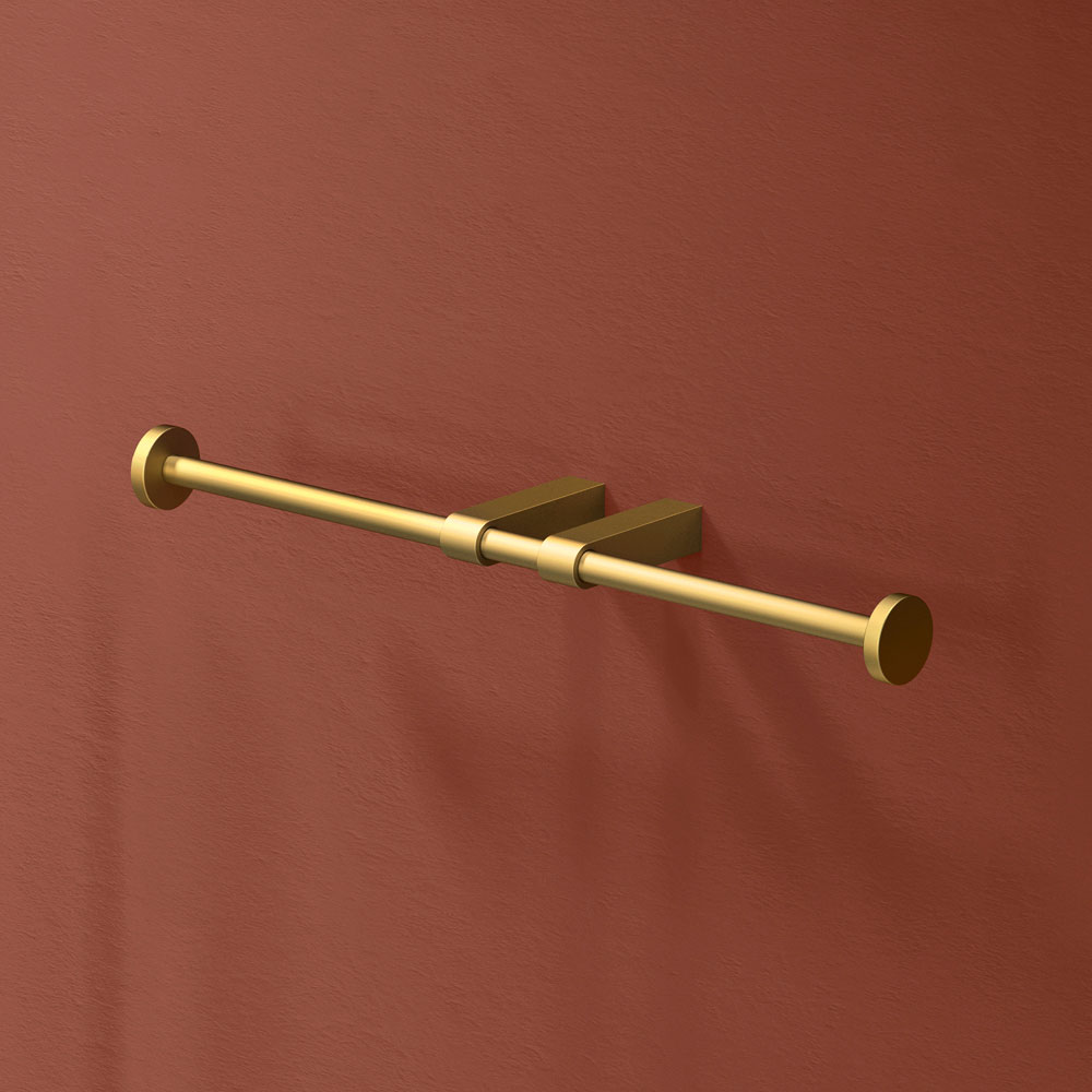 Porta rotolo doppio collezione Koè by Geda