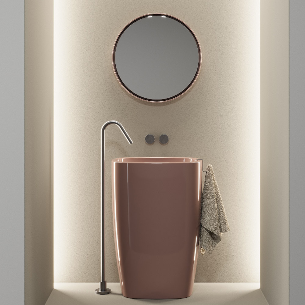 Lavabo freestanding Milk Nic Design