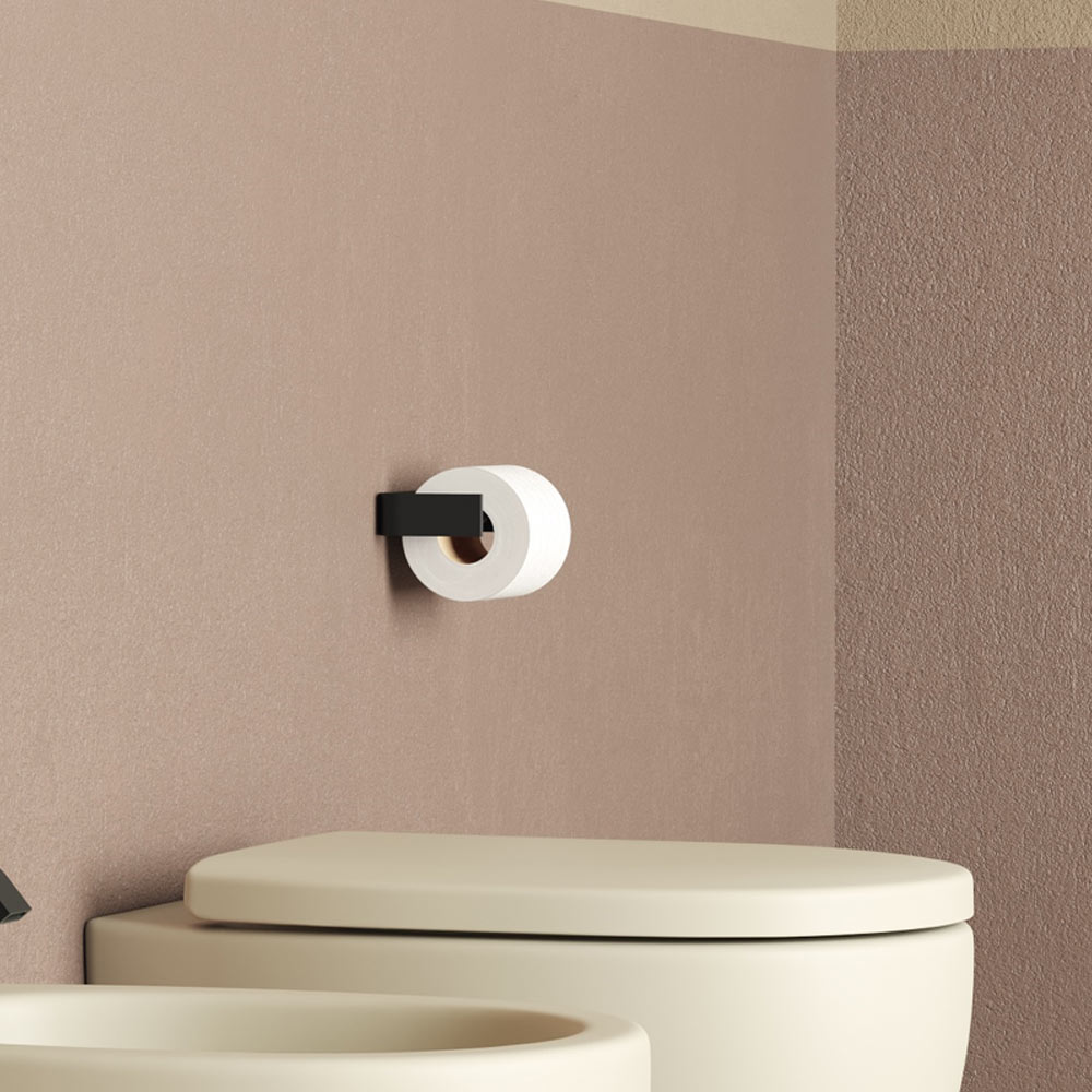 Porta rotolo a parete Curva Nic Design