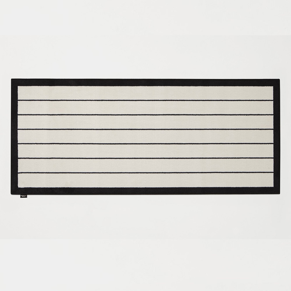 Tappeto con linee orizzontali Tramato Antoniolupi
