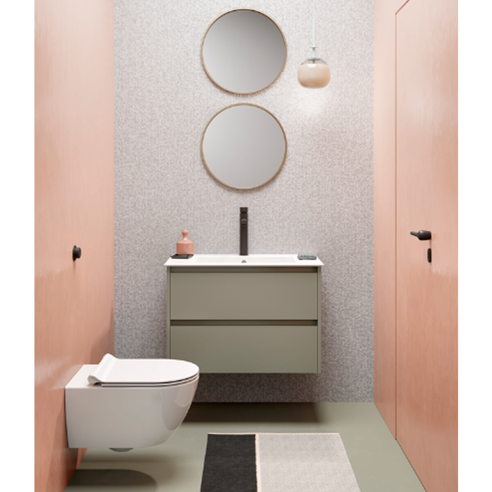 Wc sospeso bianco lucido Pura GSI