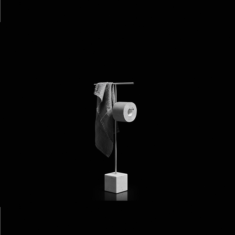 Porta salviette e portarotolo Bivio antoniolupi