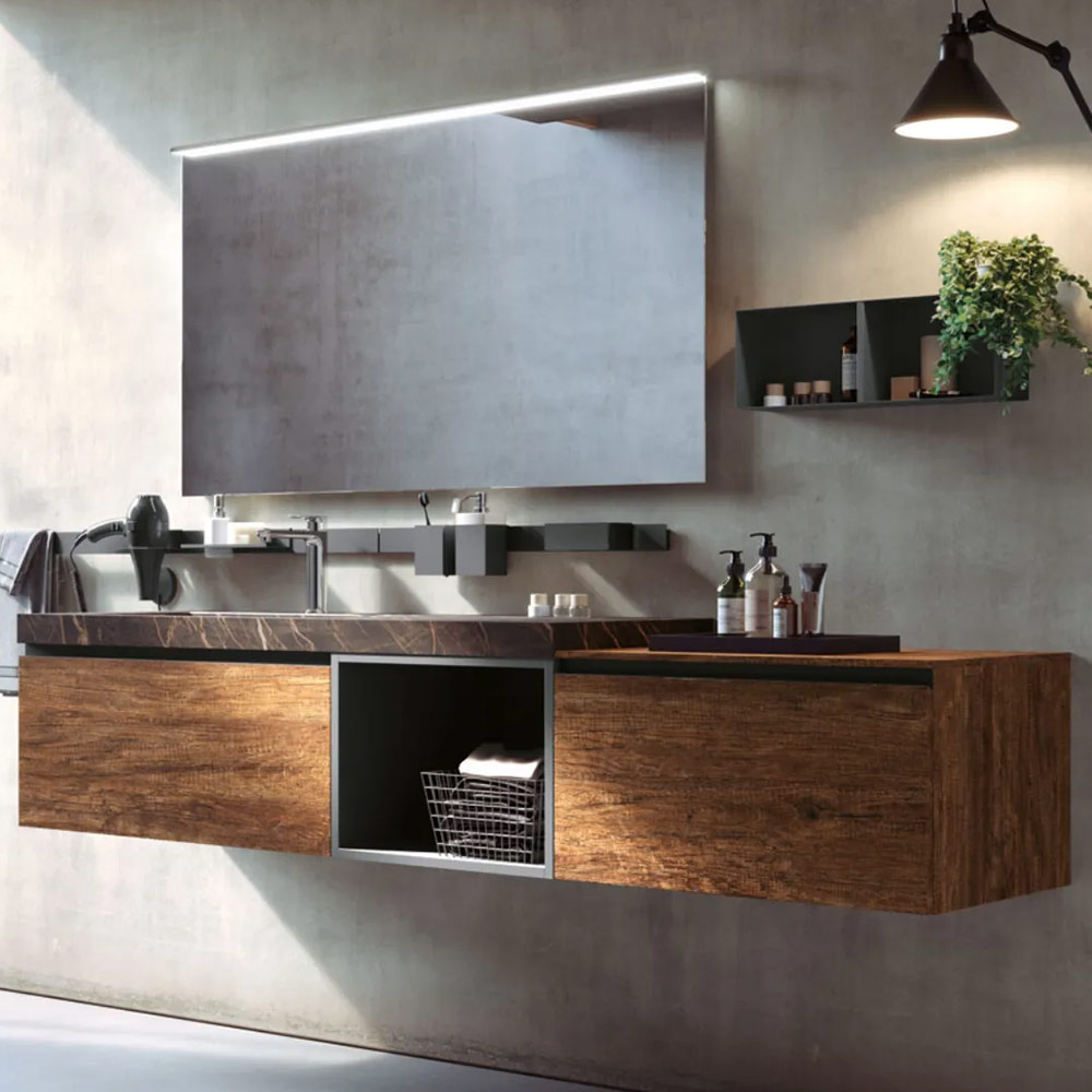 Mobile per il bagno sospeso Linea 01 Archeda