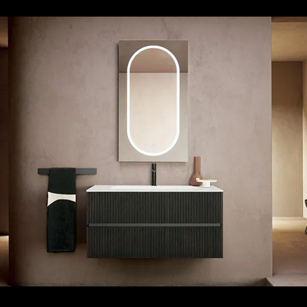 Mobile bagno Tulle Cannettato 03 Archeda