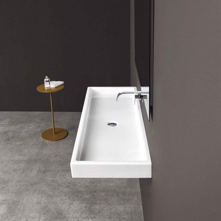 Lavabo a parete 120 cm Canale Nic Design