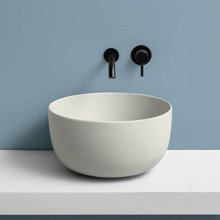 Lavabo da appoggio Bacinella tonda Ceramica Cielo