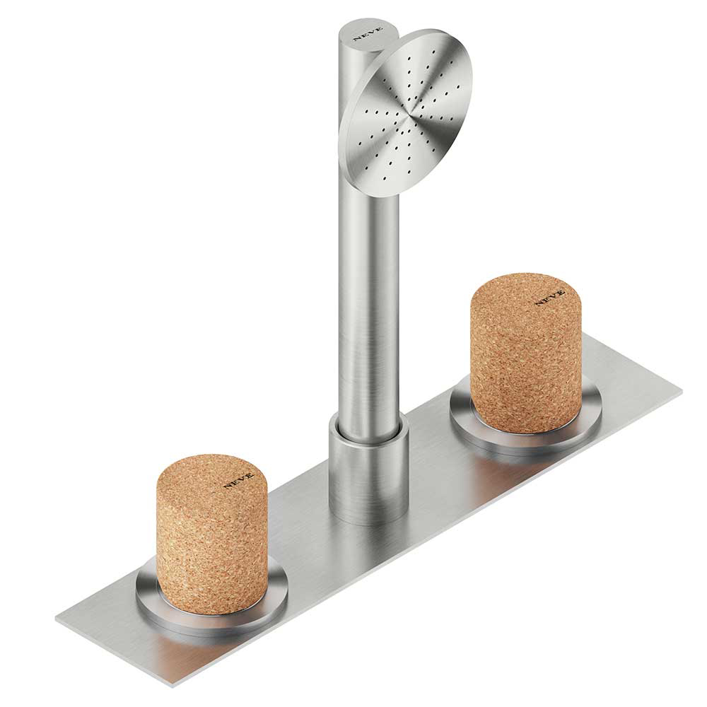 Doppio miscelatore bordo vasca Doc Neve Rubinetterie