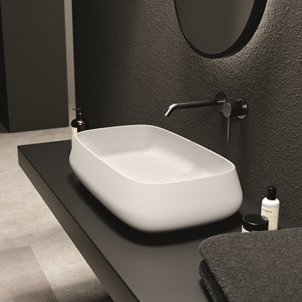 Lavabo da appoggio 60x35 Nur Alice Ceramica