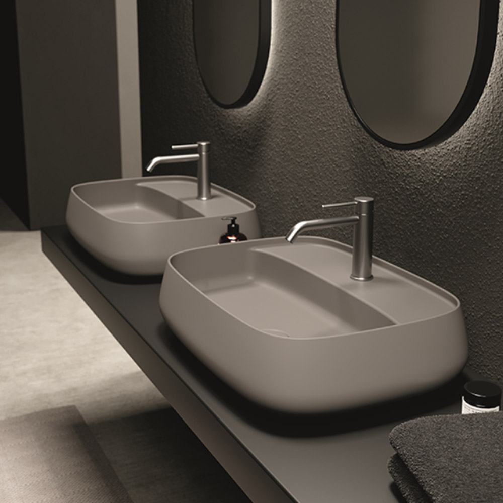 Lavabo da appoggio 60x45 Plan Nur Alice Ceramica