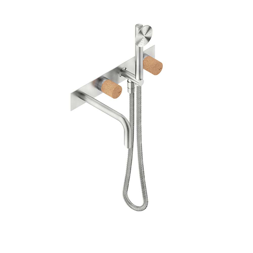 Doppio miscelatore vasca a parete Doc Neve Rubinetterie