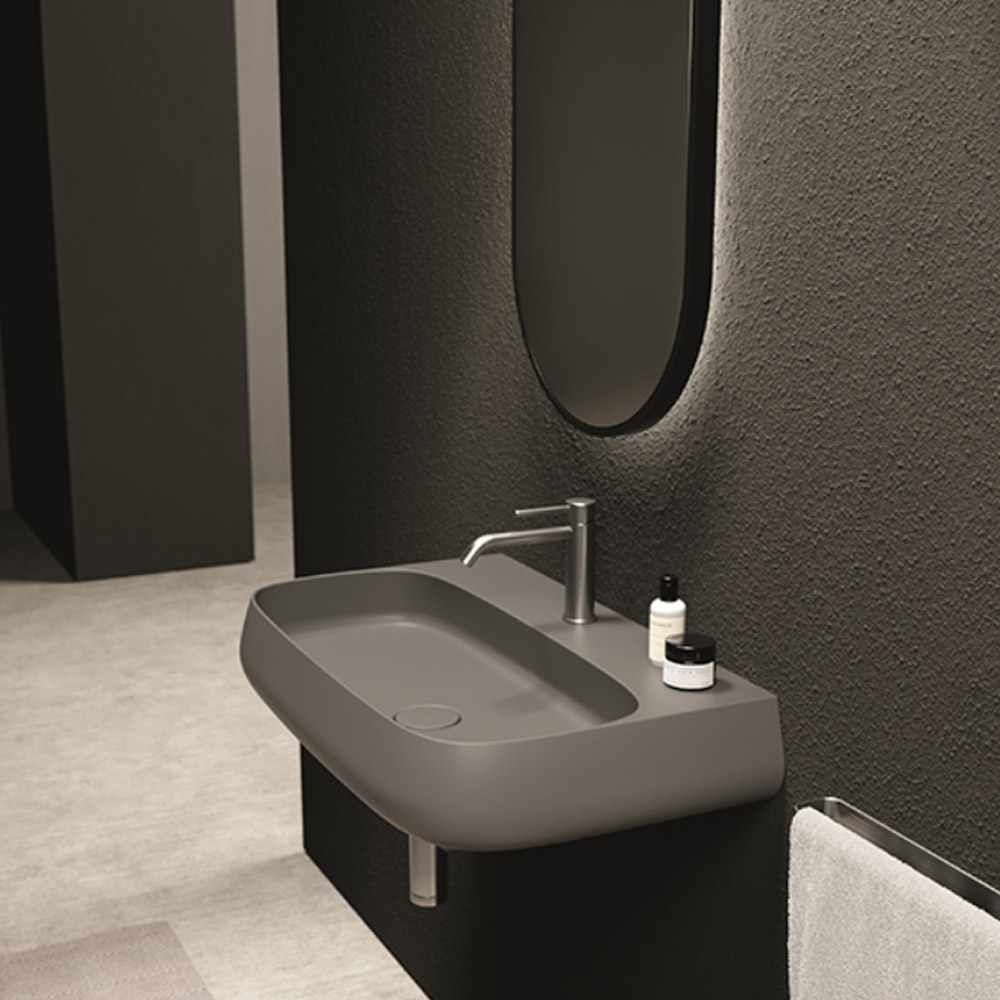 Lavabo in ceramica 75x45 Nur Alice Ceramica