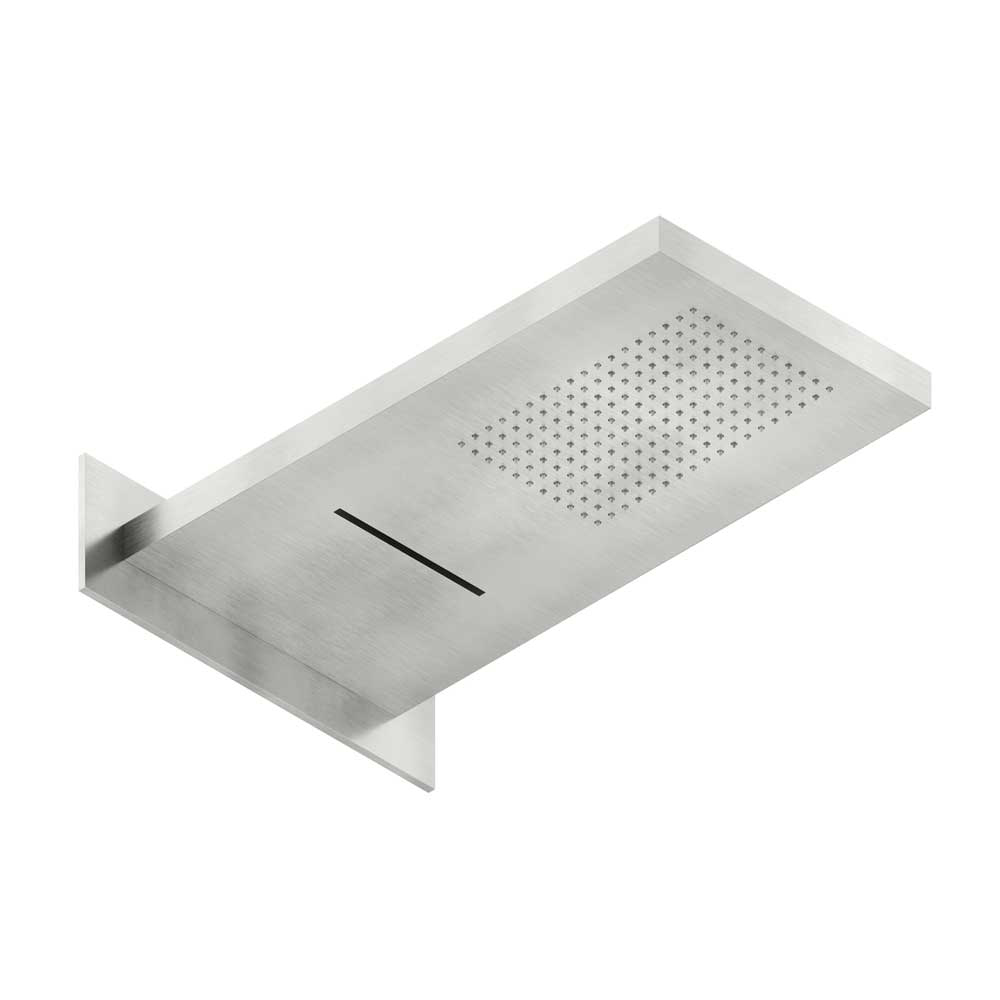 Soffione doccia in acciaio Doc Neve Rubinetterie