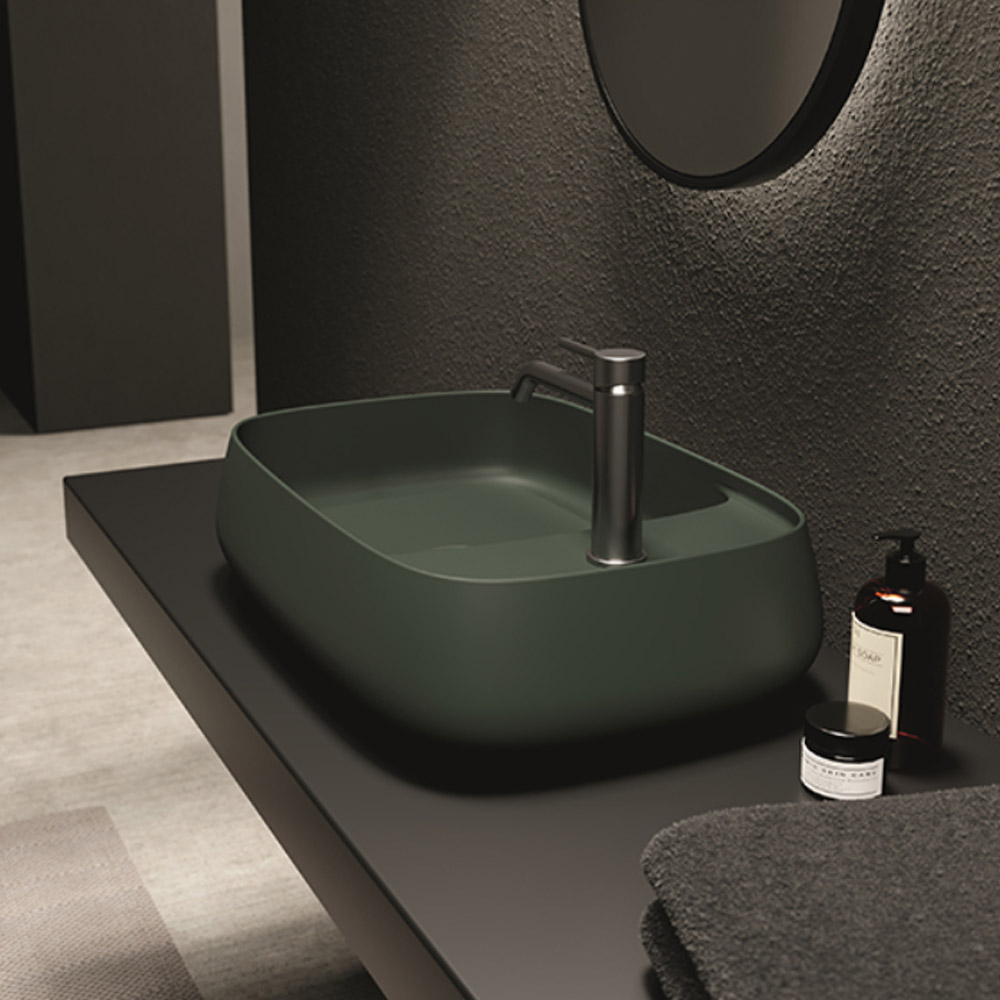 Lavabo da appoggio 60x40 Plan Nur Alice Ceramica
