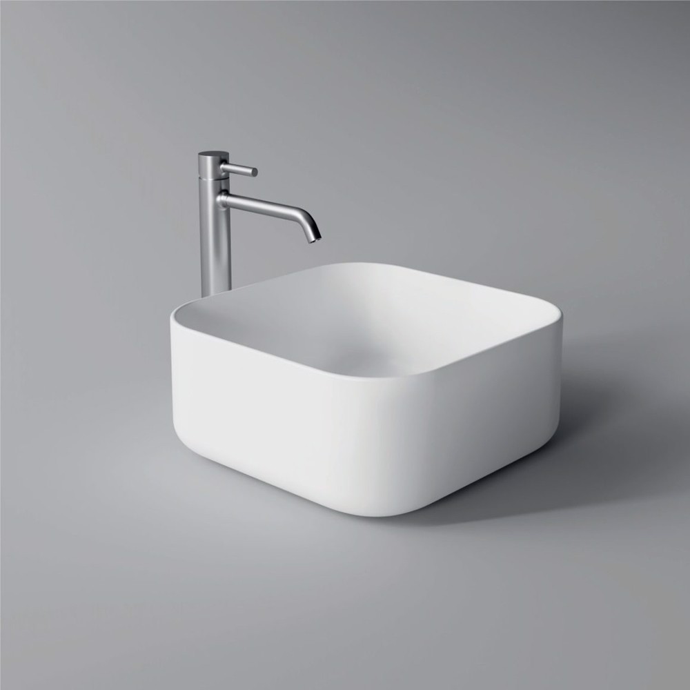 Lavabo da appoggio 37x37 Unica Alice Ceramica