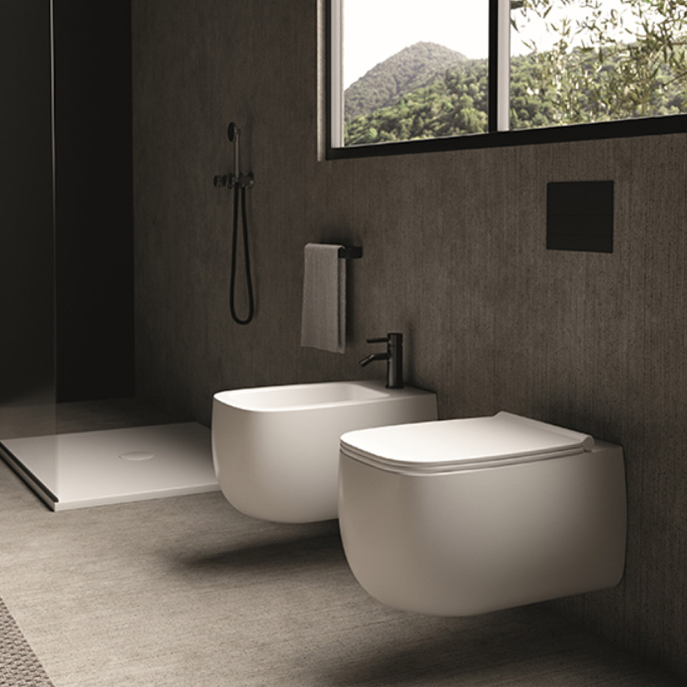 Wc sospeso Nur Alice Ceramica