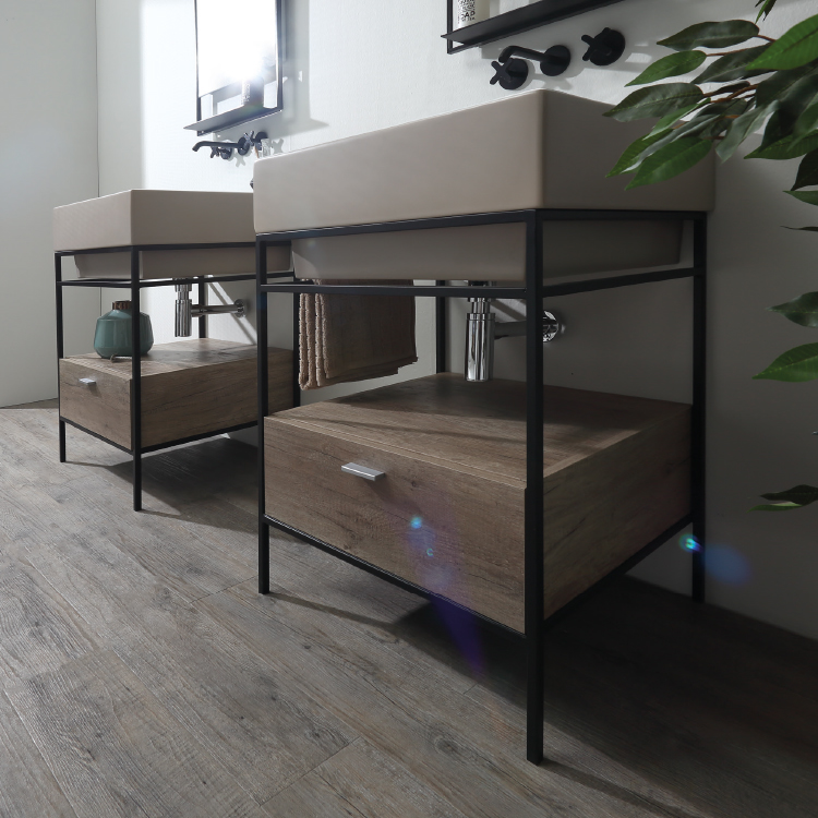 Mobile per il Bagno con Cassetto in Legno Colavene Volant