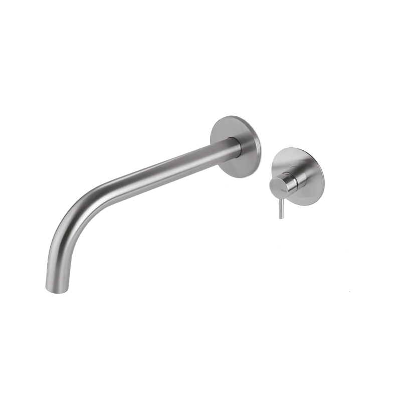 Miscelatore lavabo incasso Tiber Steel Vema