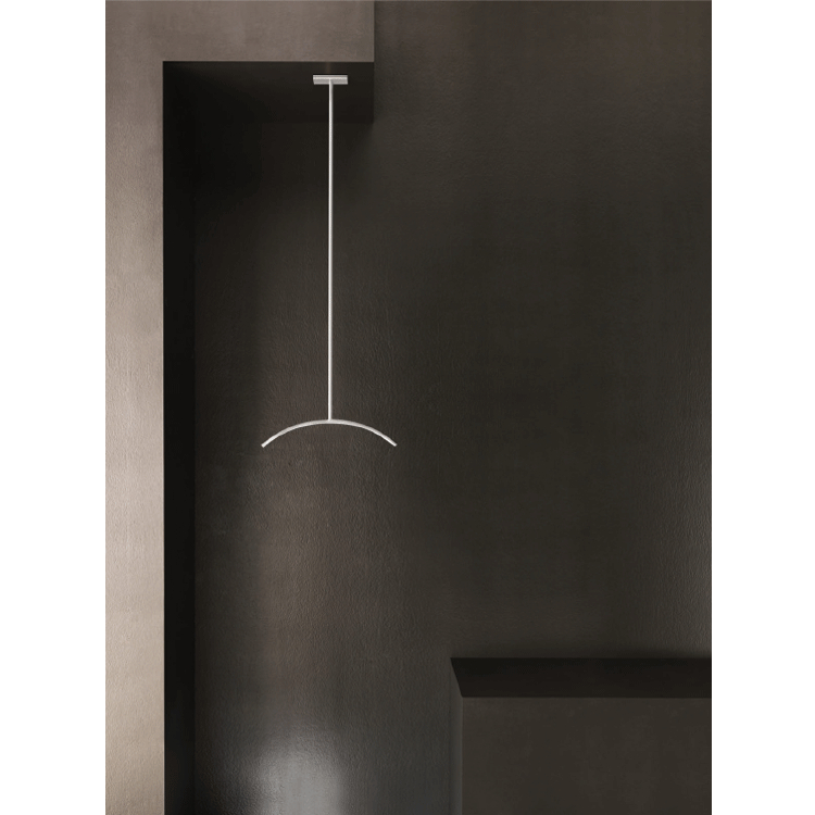 Porta accappatoio a soffitto Stiff Black/white OML