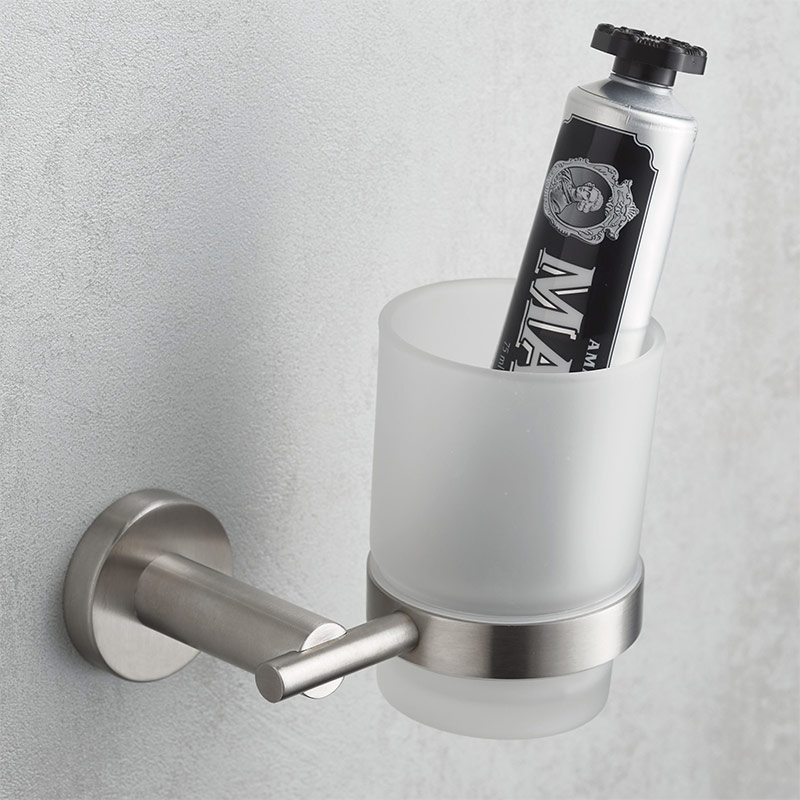 Portaspazzolini Tiber Steel Vema