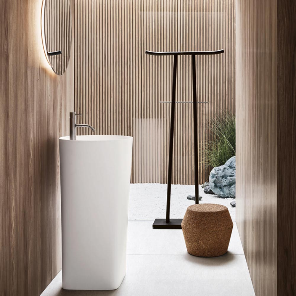 Pouf per il Bagno Azuma Milldue