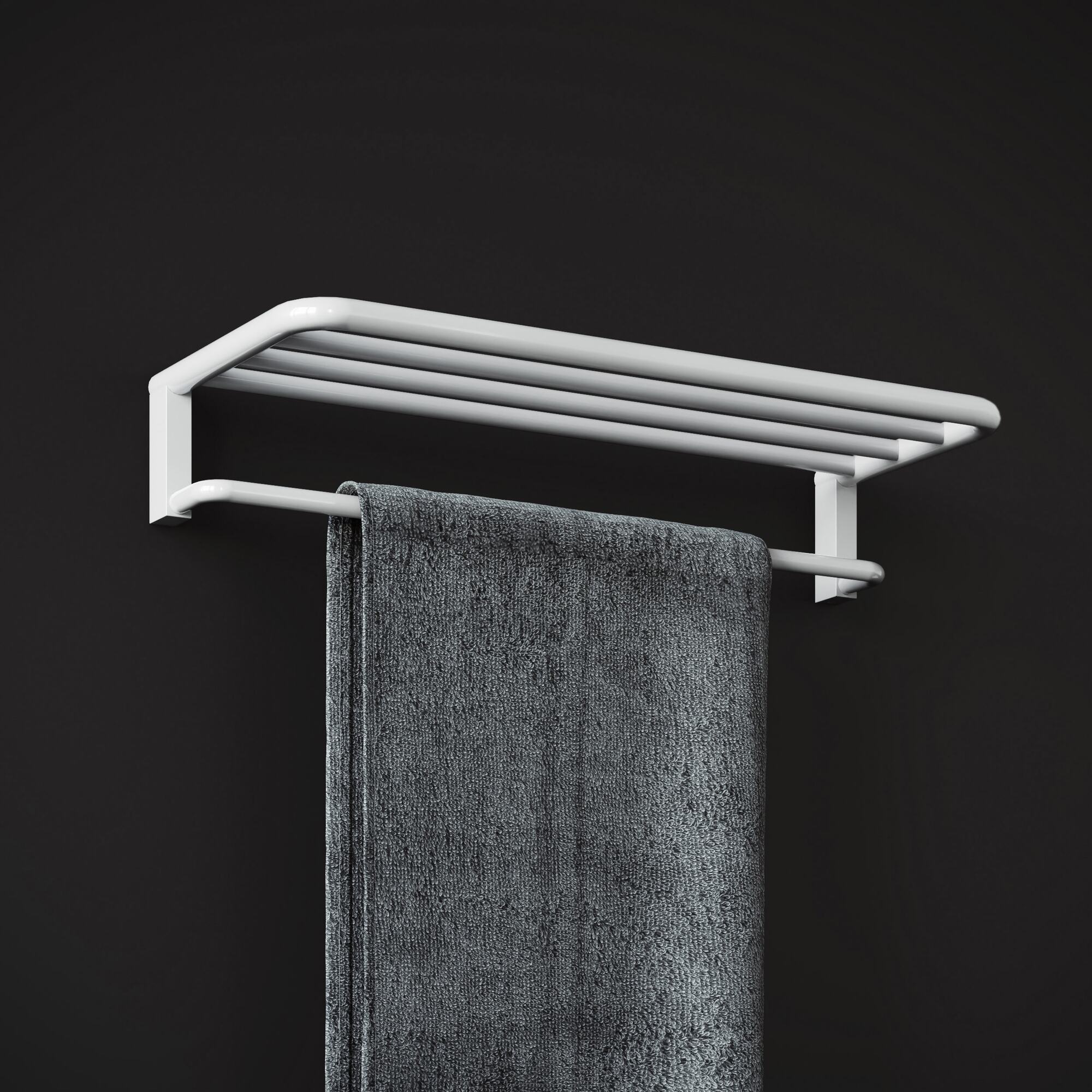 Mensola - Porta Salviette Black & White Cosmic