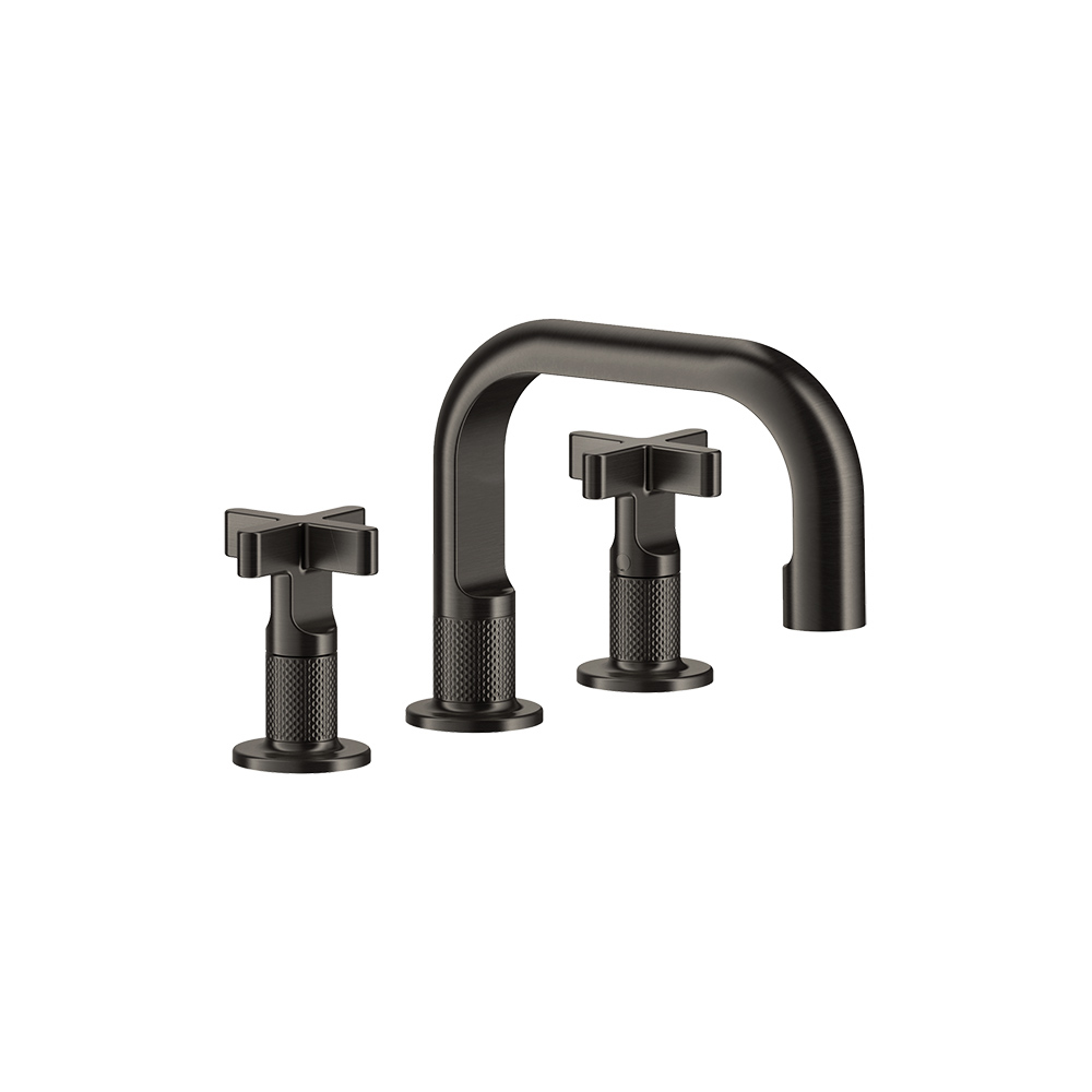 Rubinetto Tre Fori Inciso+ Gessi