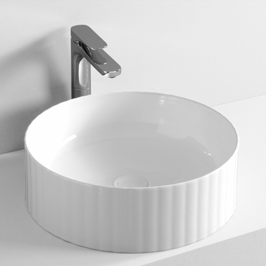 Lavabo da Appoggio Millerighe Artceram