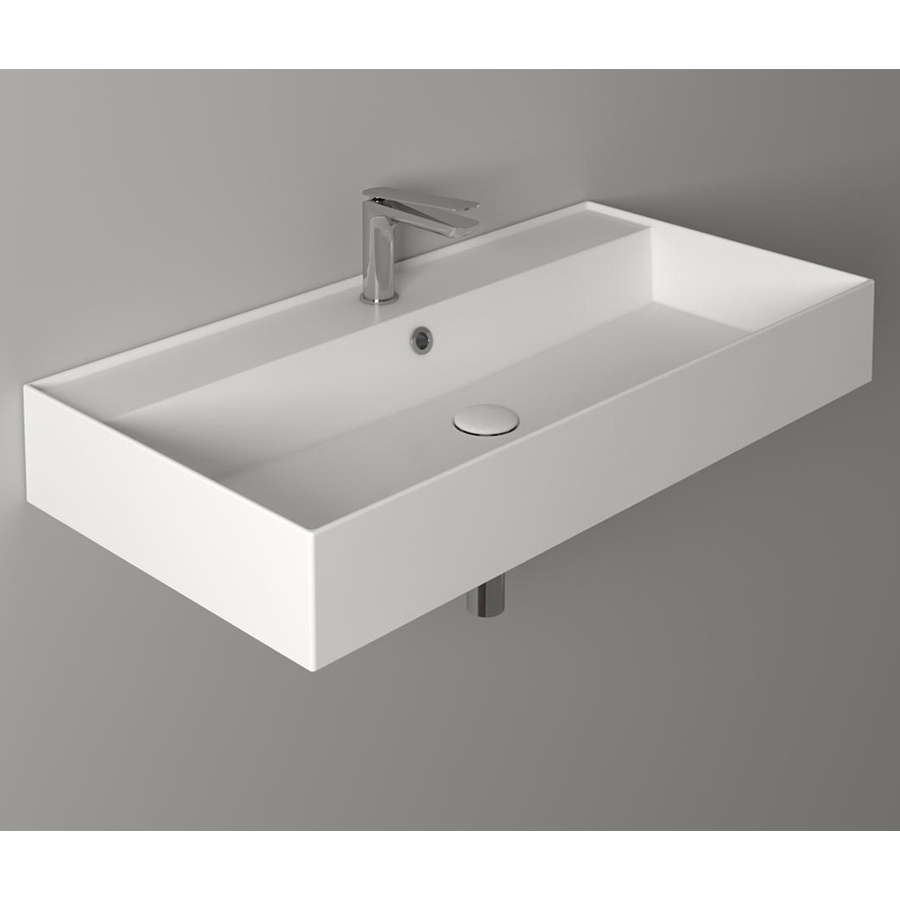 Lavabo da Appoggio o Sospeso 91 cm Agile Simas