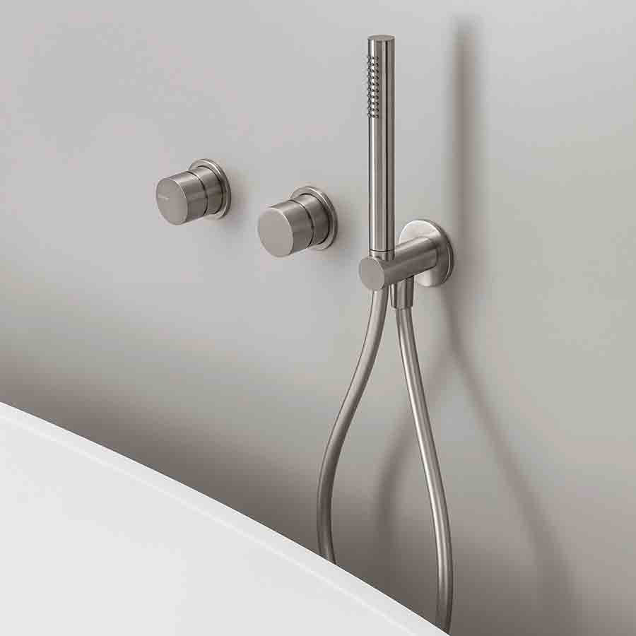 Set Vasca con Bocca a Pavimento SX Cristina Rubinetterie