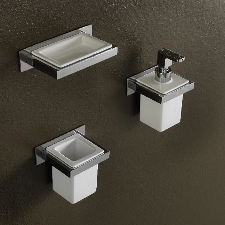 Portaspazzolini adesivo Skipper Oml