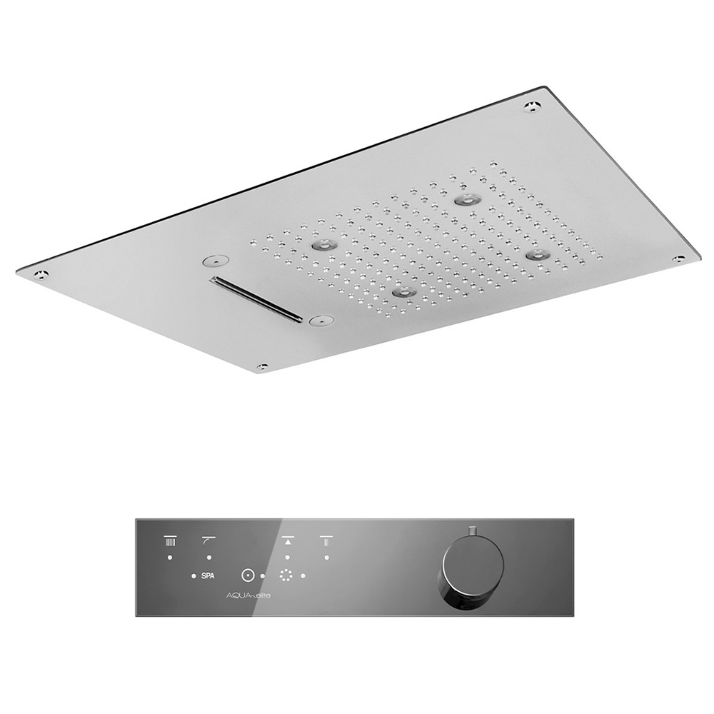 Soffione doccia con cascata Spahome & Wellness AquaElite