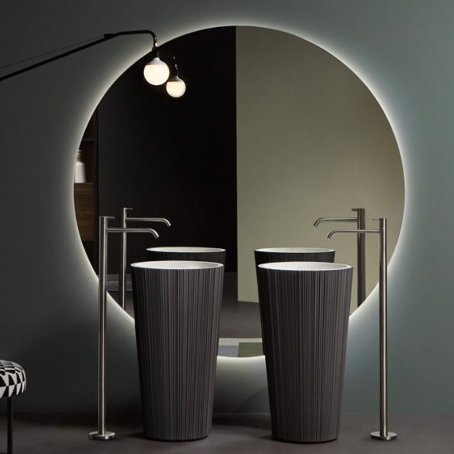 Lavabo a Terra Plisse antoniolupi