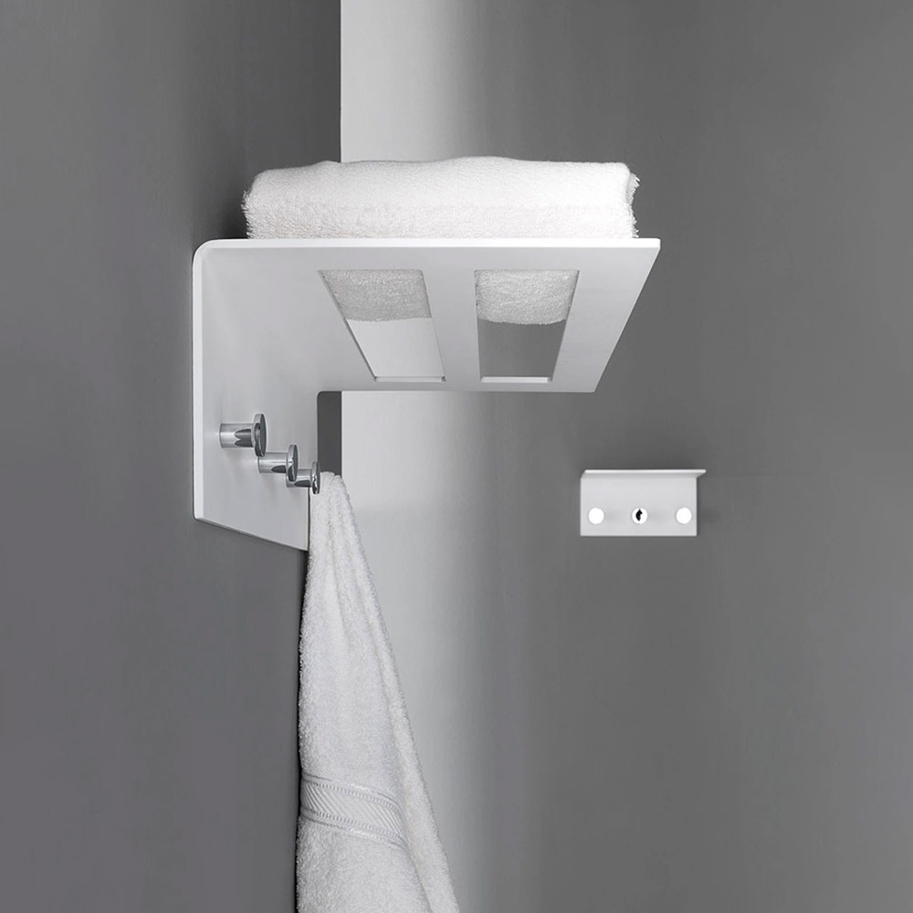 Porta Asciugamani con Appendini Plexy Capannoli