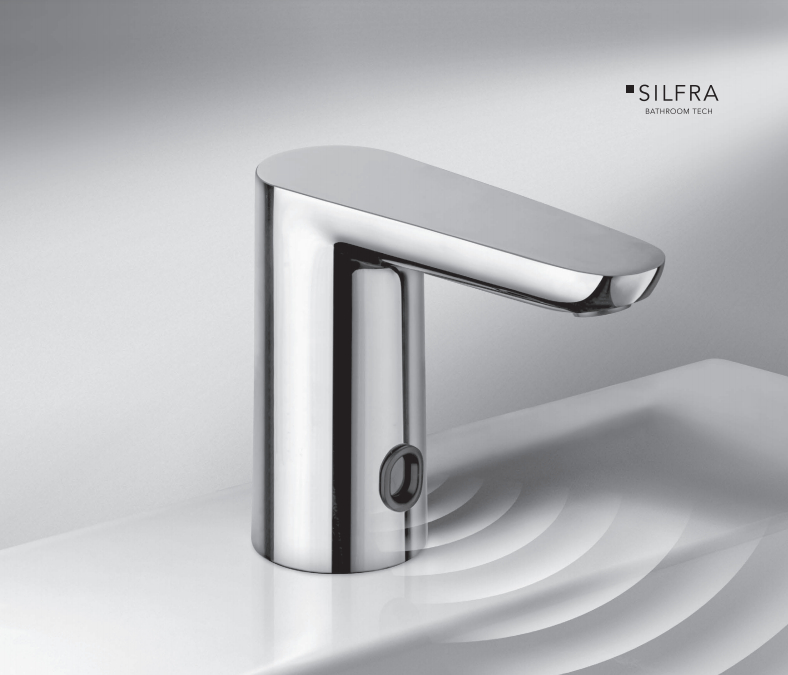 Rubinetteria elettronica a rete elettrica Silfra Cristina (CRI QT 338)