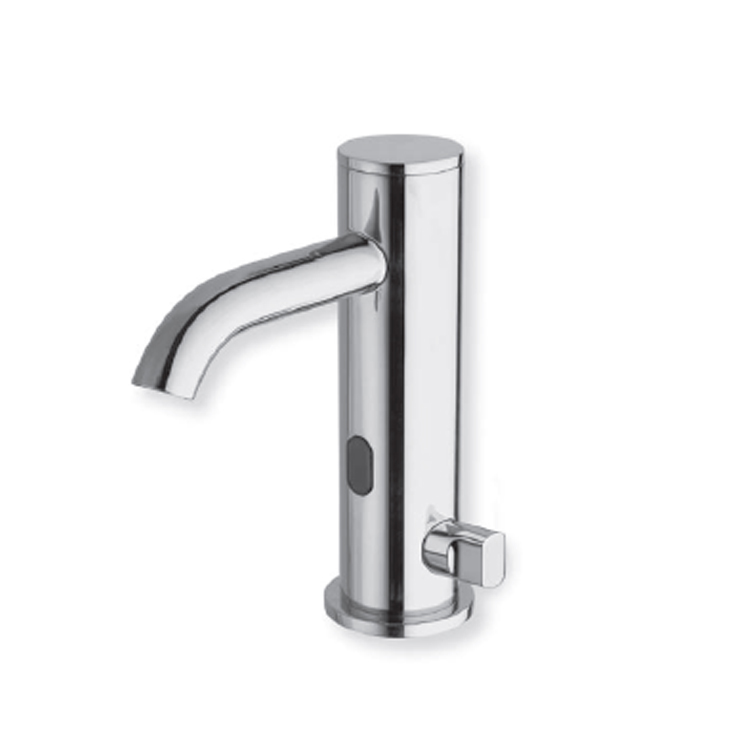 Rubinetteria elettronica con miscelatore e batteria Silfra Cristina (CRI QT 232)